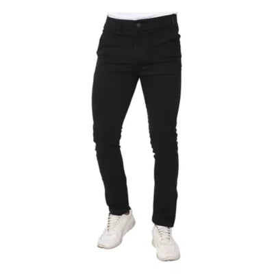 Calça De Sarja Masculina Preta