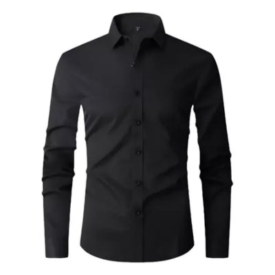 Camisa Slim Fit Social Masculina Manga Longa