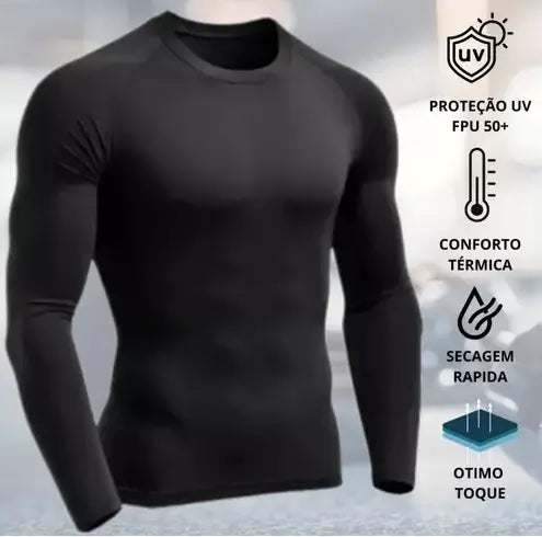 Camisa Térmica Masculina Proteção Uv